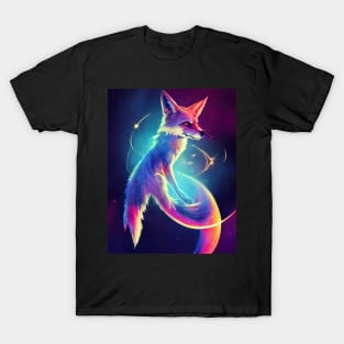 Cute Space Fox T-Shirt T-Shirt